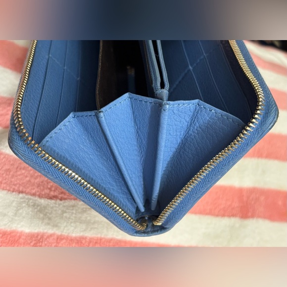 GUCCI LONG ZIPPY WALLET W/BAMBOO TASSEL - Picture 13 of 16